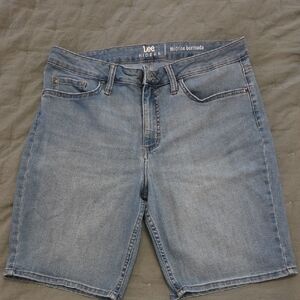 Riders by Lee Men's Denim Bermuda Shorts - Medium Blue